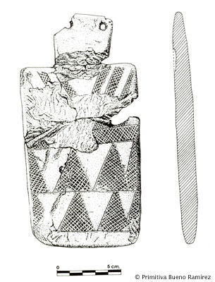 Placa idolo encontrada en Maimón 1