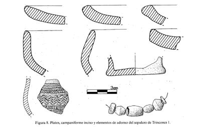 Ajuar del dolmen Trincones I