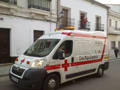 Ambulancia de la Cruz Roja de Alcántara