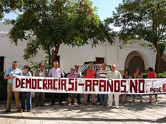 Protesta del PSOE